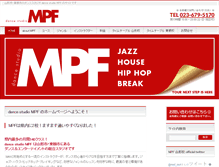 Tablet Screenshot of mpf-dance.net